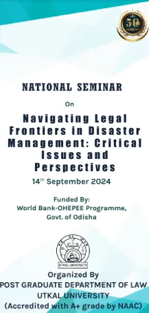 Event: National Seminar on Disaster Management